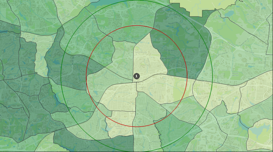 Cary, North Carolina - Median Household Income